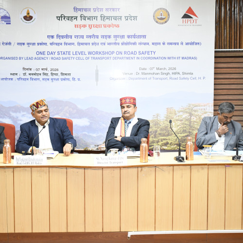 State level workshop on road safety in collaboration with IITM 07.03.26